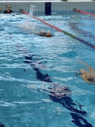 Swimming at Graham Condon