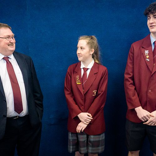 2020 Student Leadership, Principal Mr Sullivan.