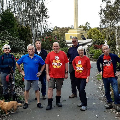 Mt Macedon End Polio with RI Director Jessie Harman
