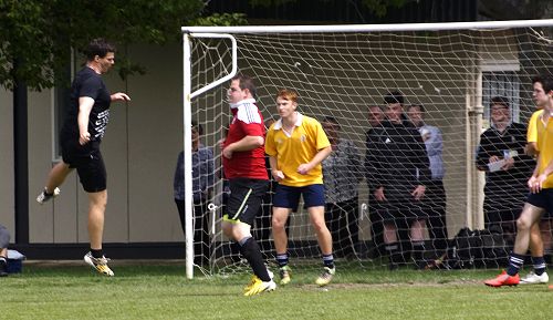 Staff v Prefects Football 2020