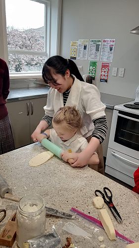Mami Nakamura at Timaru Girls Brigade