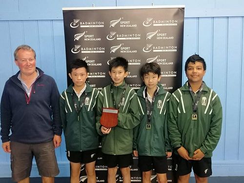 Junior Boys Badminton Team - SISS Champions