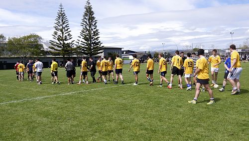 Staff v Prefects Football 2020