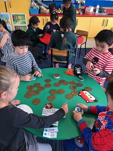 We were engaged in a pirate memory game.