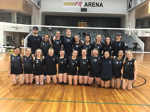 Junior A and B Volleyball Teams