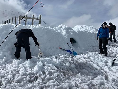 The year 12 Physical Education ski/snowboard trip