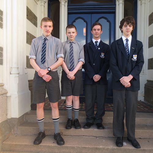 Kelvin Weston, Bailey Cavanagh-Welch, Hayden McAlister and  Andrew Medlicott