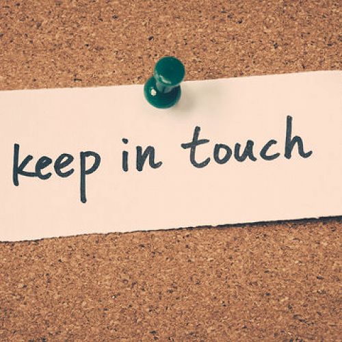 Keep in touch