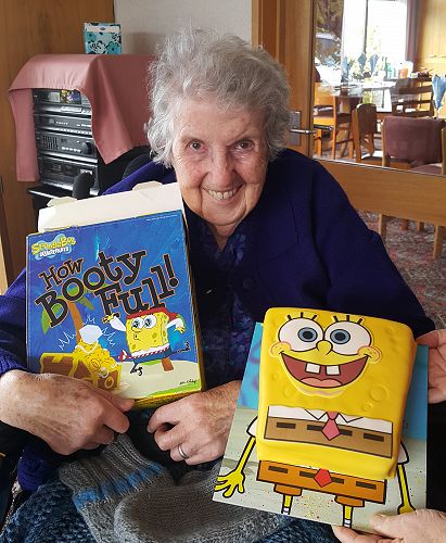 Enid's 90th birthday May 5 2016 - at Mercy House