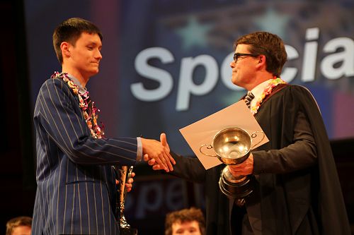 O'CONNOR TROPHY FOR A STUDENT WHO ACHIEVES NATIONAL HONOURS IN HIS CHOSEN SPORTING, CULTURAL OR ACADEMIC FIELD (Athletics) - Mark Loh