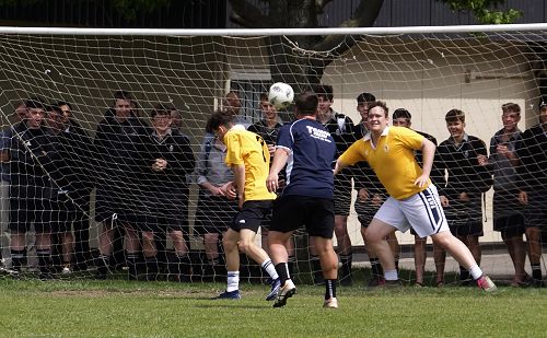 Staff v Prefects Football 2020