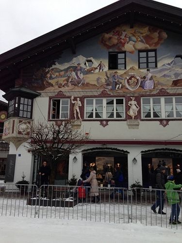 A painted house in Bavaria