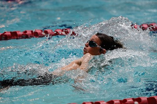 Magnus in the backstroke.