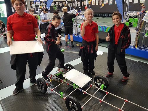 Corbin, Lachlan, Charlotte and Ben.