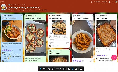 Main dishes competition