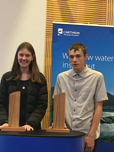 Amy and Matthew received multiple awards.