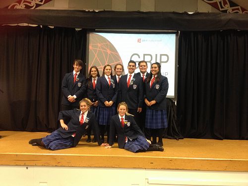 















Our Senior Student Leaders,  Back: David Cleary, Kate Thorby, Emily Culleton, Emma Green, Kyle Williams-Simeon, Dion McErlean, Ashleigh Tipene

Front: Carla Whittaker, Hope Thomsen.

 






