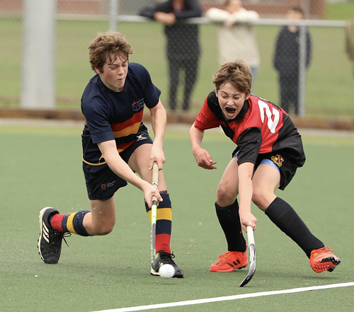 Oscar Crowe on attack.