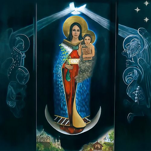 "Ko Hāta Maria, te Matua Wahine o te Atua"