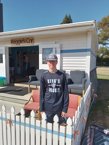 Sam Hyde #565 playing 1st XI level for the first time