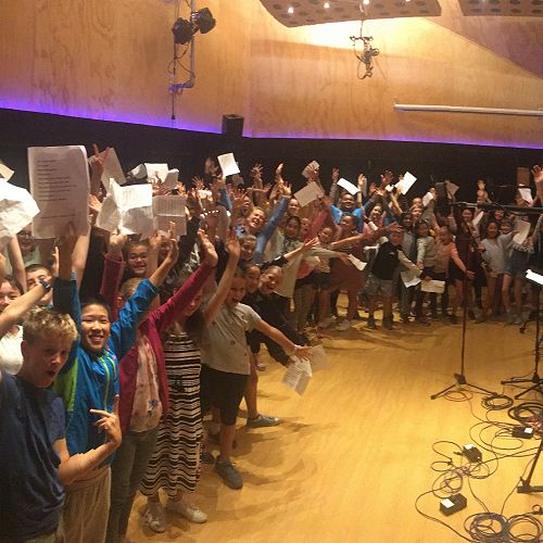 Chorale recording for Ali Harper's Song