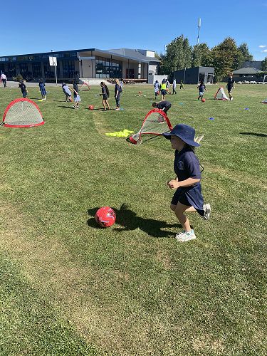 Girls Football session