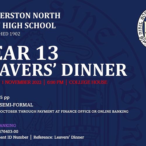Year 13 Leavers' Dinner