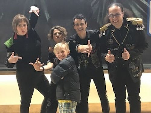 Frankie and his attitude are now part of the 'Kiwi As' gang.