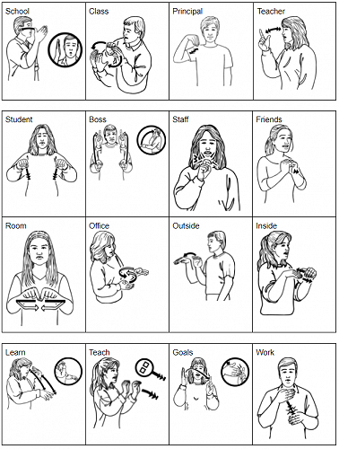 Learning New Zealand Sign Language: School 