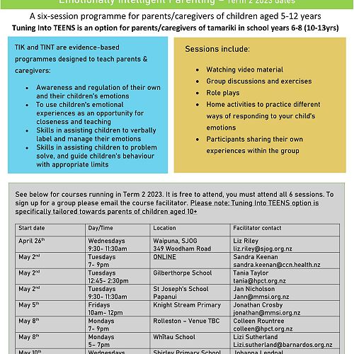 Tuning in to Kids T2 2023