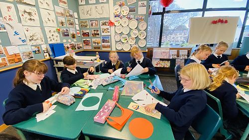 Year 5 Dragon boat craft