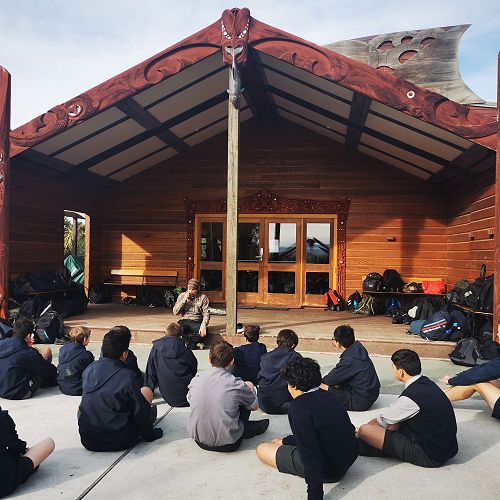 Year 9 Social Studies visit to Puketeraki Marae
