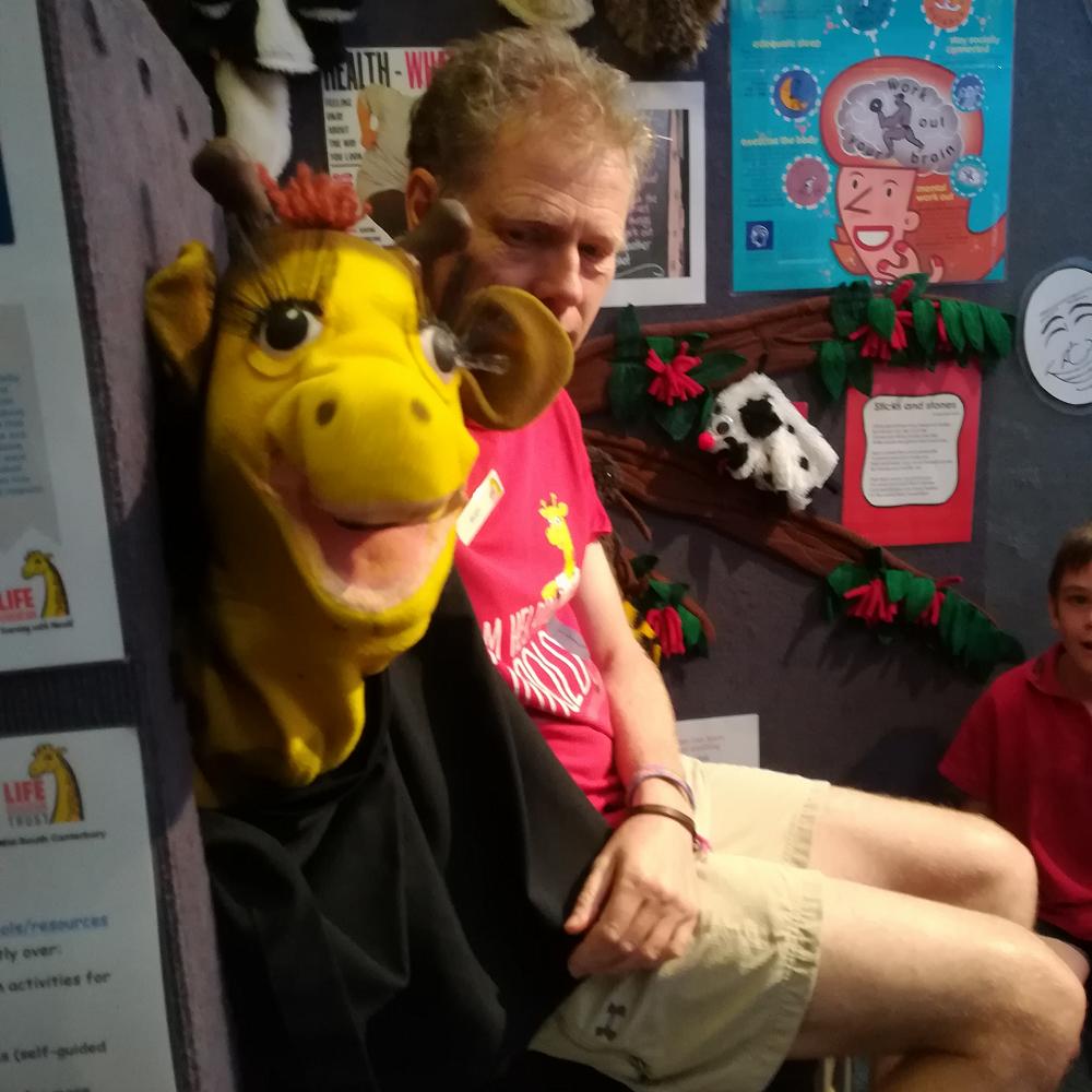 Harold The Giraffe visits WMS