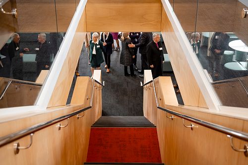 View from second floor