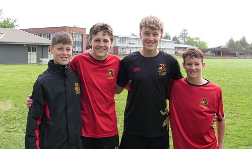 L-R: Daniel, Jonah, Caleb, Samuel