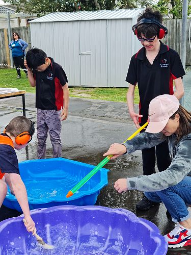 Waterplay is one of our favourite things to do. 