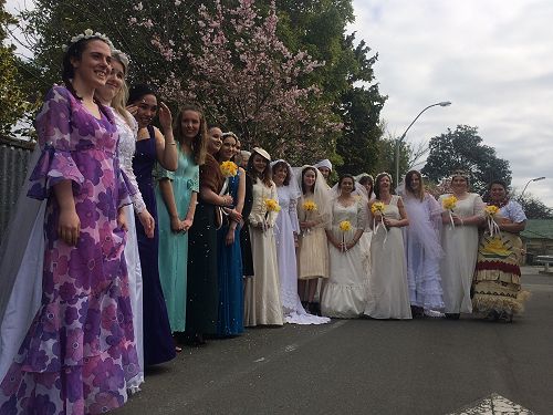 The Wedding Expo of Dresses Through the Ages at Vi