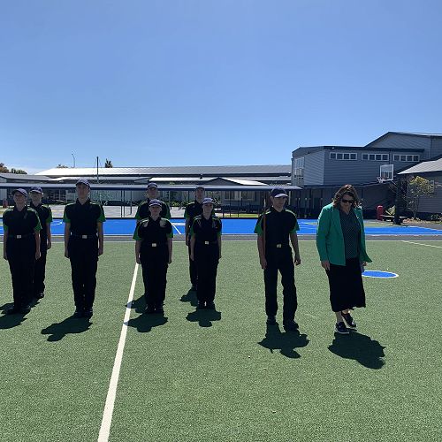 Māwhera Services Academy March Out