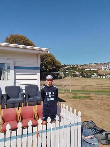 Nathan Bagge #561 playing 1st XI level for the first time