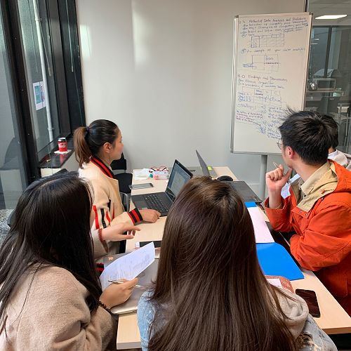 Students at Auckland International Campus, Otago Polytechnic